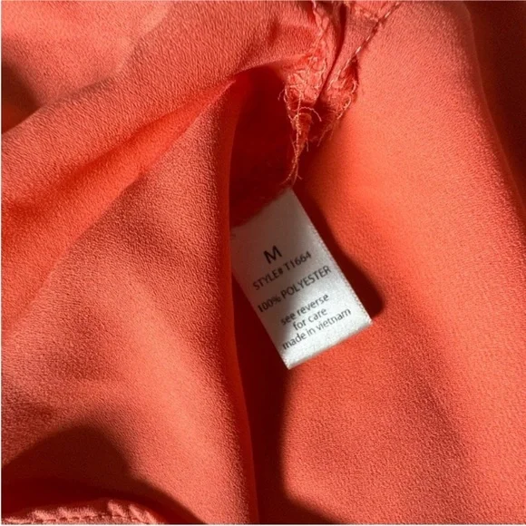 Active USA Coral V-Neck Tank Top - Picture 4 of 7